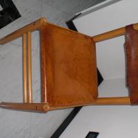 4 sedie vintage IBISCO anni 70 mid century modern