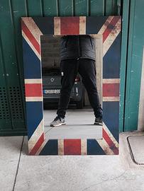 Specchio cornice bandiera UK