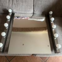 Specchiera Make-up Hollywood con luci LED