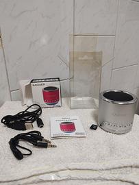 KAIDAER Cassa portatile USB SD