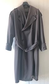 Trench in lana impermeabile Gianni Versace