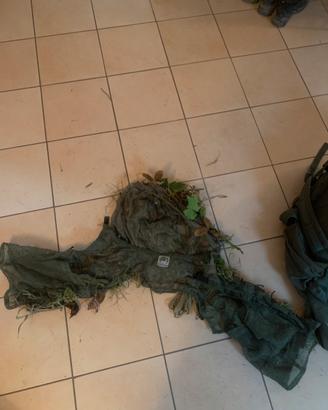 Gillie suit cobra hood tacticalConcealment