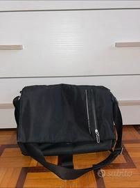 Borsa Samsonite nera, 5 tasche