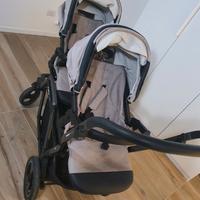 passeggino trio peg Perego gemellare