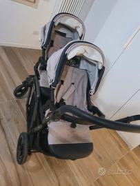 passeggino trio peg Perego gemellare