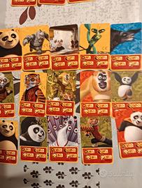 Carte collezione Kung Fu Panda 2011