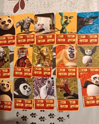 Carte collezione Kung Fu Panda 2011