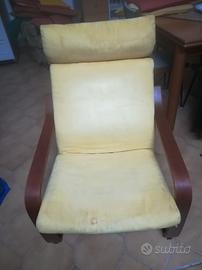 Poltrona Ikea serie Poang 