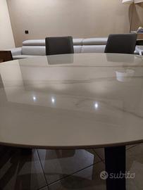 Tavolo Riflessi con sedie
