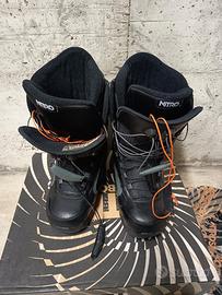 Scarponi snowboard Nitro Reverb tls 43 1/3 Usati
