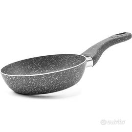 Set 2 Padelle Antiaderenti 22 cm effetto pietra