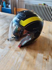 casco JET adulto con visiera per il sole