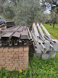 Capannone ferro zincato certificato