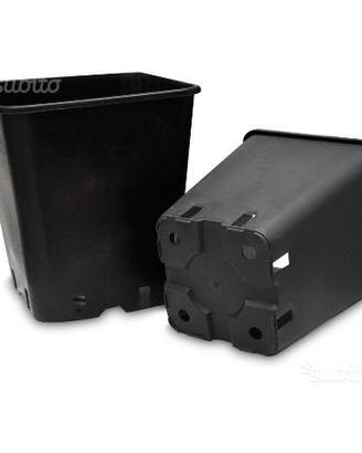 10 x Vaso Quadro 22X22X26CM 11L - quadrato