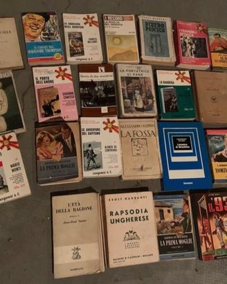 Lotto oltre 50 libri romanzi saggi varie epoche