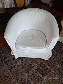 Poltrona bianca IKEA
