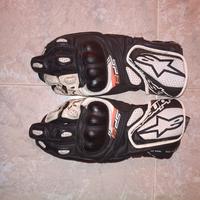 guanti zaino cosciale moto 