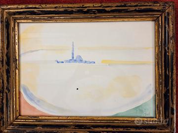 Acquerello di Virgilio Guidi
