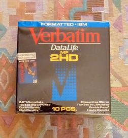 FLOPPY DISK VERBATIM DATALIFE 2HD NUOVI