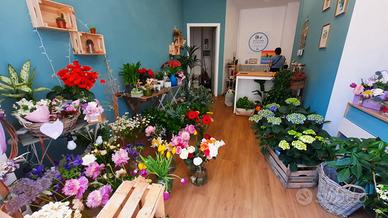 Attività di di fiori e piante al dettaglio