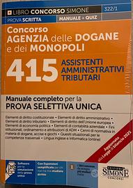 Manuale concorso agenzia delle dogane