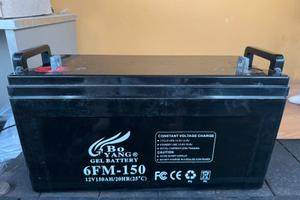 Batteria 12 v 150ah al gel
