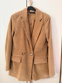 Blazer beige a coste