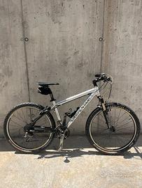 Mountain bike argento edizione limitata Carpentari