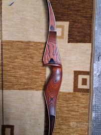 arco ricurvo tradizionale monolitico 35 lb 62"