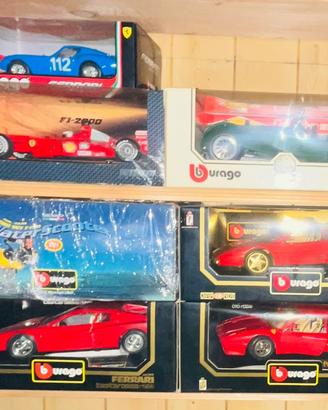 Modellini auto 1/18 1/24 1/43 in scatola