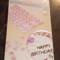 Stampini lettere per decoro torte