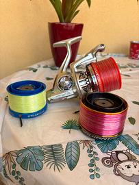 Mulinello trabucco radiant XS surf 8000+ 2 bobine