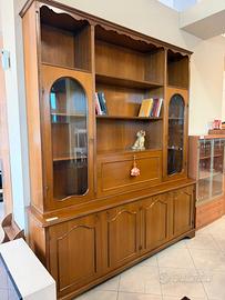 VETRINA LIBRERIA IN LEGNO