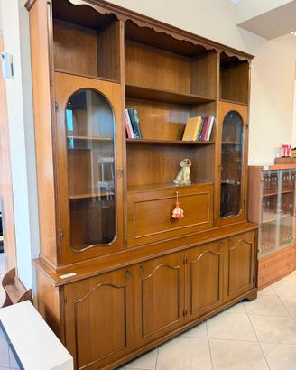 VETRINA LIBRERIA IN LEGNO