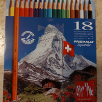 18 Matite Colorate Caran D'Ache Prismalo Aquarelle