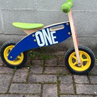 bici senza pedali in legno