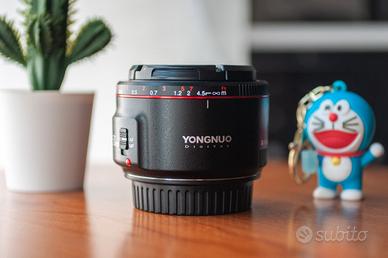 obiettivo Yongnuo 50mm f1.8 II Canon EF