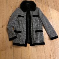 Giacca donna con pelo al collo in volpe