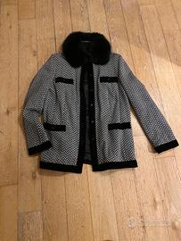 Giacca donna con pelo al collo in volpe