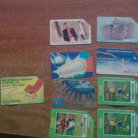 schede telefoniche da collezione