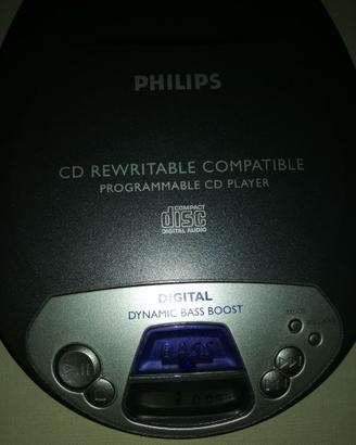 LETTORE CD PHILIPS  Lettore cd rewritable compatib