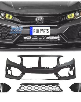 PARAURTI ANTERIORE HONDA CIVIC 16-20 LOOK SI