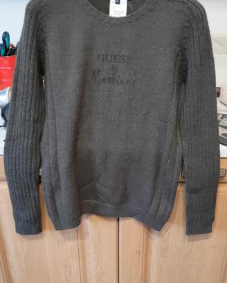 Maglione uomo Guess grigio perfetto SALDI 3x2 