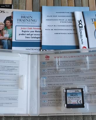 brain training Nintendo DS 