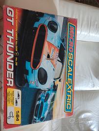 pista micro scalextric 1:64 gt thunder