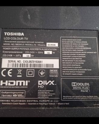 toshiba tv televisore