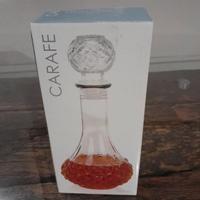 Bottiglia decanter in vetro per vino e liquore