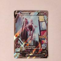 Mewtwo V carta pokemon