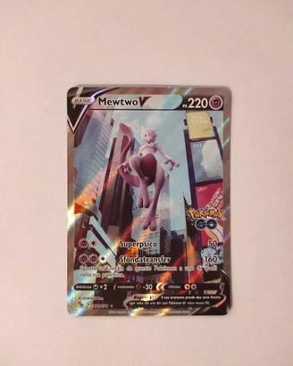 Mewtwo V carta pokemon