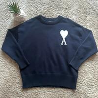 Maglione AMI Paris Blu Pari al Nuovo